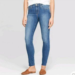 UNIVERSAL THREAD 8/29R High Rise Skinny Jeans Raw Hem